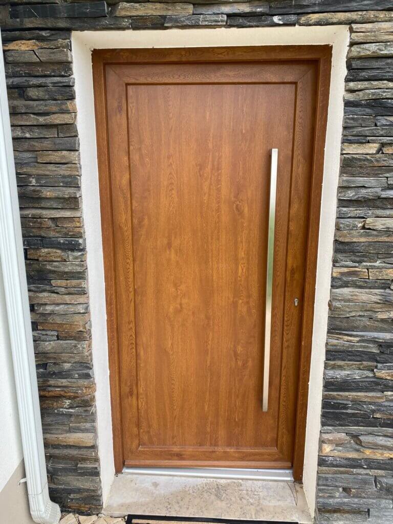 Porta carvalho dourado